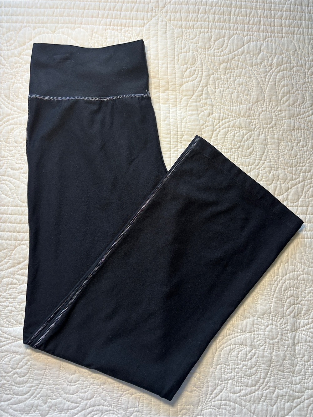 Black Women's High-Waist Yoga Pants